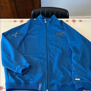 LRG Blue Jacket with Embroidered Design